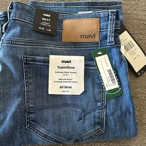 Mavi Men's All Blue Relaxed Jeans